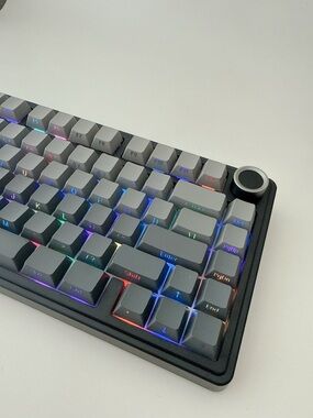 Aula F75 pro line White Wireless Keyboard – Creamy Sound, RGB Backlight
